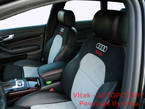 AUTOPOTAHY Audi A6 sport, DYNAMIC collection, predné sedadlá s logom a nápisom, ORIGINAL PRODUCT MAD