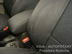 AUTOPOTAHY Nissan X-Trail, predné sedadlá, detail na lakťovú opierku, RS design collection, ORIGINAL PRODUCT MAD