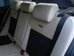 AUTOPOTAHY Škoda Octavia 2 gen.  zadné sedadlá  s Logom ALCANTARA ORIGINAL PRODUCT MAD