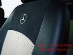 AUTOPOTAHY Mercedes Vito, detail na logo v Alcantare, ORIGINAL PRODUCT MAD